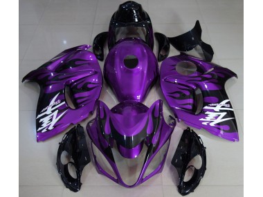 Glanz Lila & Schwarz 08-20 Suzuki GSXR 1300 Verkleidung