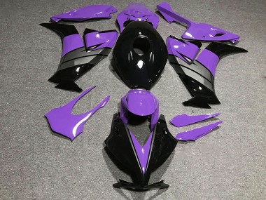 Glanz Lila Schwarz & Grau 12-16 Honda CBR1000RR Verkleidung