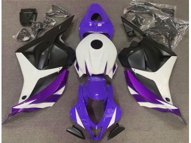 Glanz Lila Weiß & Violett 09-12 Honda CBR600RR Verkleidung