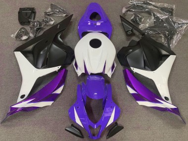 Glanz Lila Weiß & Violett 09-12 Honda CBR600RR Verkleidung