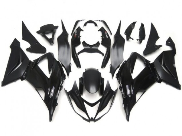 Glanz/Matt Schwarz Einfache Glatte Aufkleber 13-18 Kawasaki ZX6R Verkleidung Glanz/Matt Schwarz Einfache Glatte Aufkleber 13-18 Kawasaki ZX6R Verkleidung