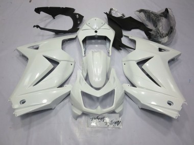 Glänzend Weiß 08-12 Kawasaki Ninja 250 Verkleidung