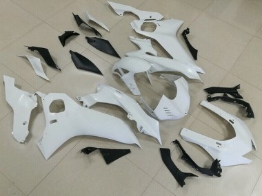 Glänzend Weiß 17-21 Yamaha R6 Verkleidung
