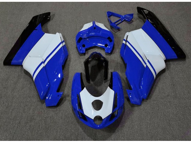 Glänzend Blau & Weiß 03-04 Ducati 749 999 Verkleidung