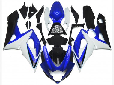 Glänzend Blau & Weiß 05-06 Suzuki GSXR 1000 Verkleidung