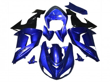 Glänzend Blau 06-07 Kawasaki ZX10R Verkleidung