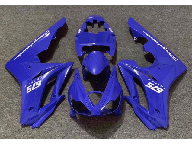 Glänzend Blau 06-08 Triumph Daytona 675 Verkleidung Glänzend Blau 06-08 Triumph Daytona 675 Verkleidung