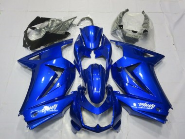 Glänzend Blau 08-12 Kawasaki Ninja 250 Verkleidung