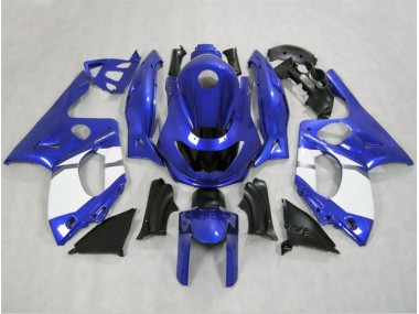 Glänzend Blau & Weiß 98-07 Yamaha YZF600 Verkleidung