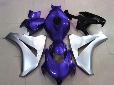Glänzend Blau & Rot 08-11 Honda CBR1000RR Verkleidung