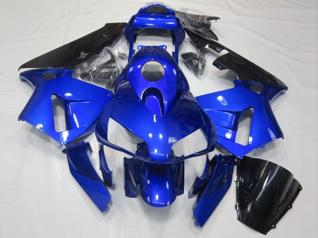 Glänzend Blau & Schwarz 03-04 Honda CBR600RR Verkleidung Glänzend Blau & Schwarz 03-04 Honda CBR600RR Verkleidung