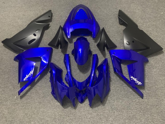 Glänzend Blau & Schwarz 04-05 Kawasaki ZX10R Verkleidung Glänzend Blau & Schwarz 04-05 Kawasaki ZX10R Verkleidung