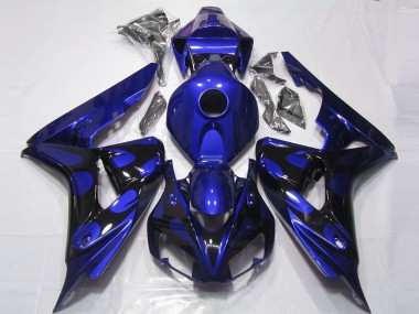 Glänzend Blau & Schwarz 06-07 Honda CBR1000RR Verkleidung