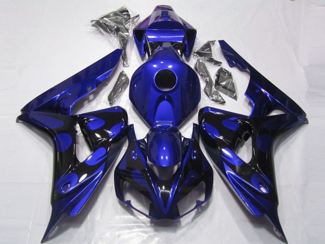Glänzend Blau & Schwarz 06-07 Honda CBR1000RR Verkleidung Glänzend Blau & Schwarz 06-07 Honda CBR1000RR Verkleidung