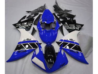 Glänzend Blau Weiß & Schwarz 12-14 Yamaha R1 Verkleidung