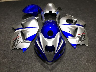 Glänzend Blau & Silber 97-07 Suzuki GSXR 1300 Verkleidung