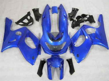 Glänzend Blau Vibrant 98-07 Yamaha YZF600 Verkleidung