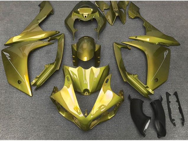 Glänzend Gelb 07-08 Yamaha R1 Verkleidung Glänzend Gelb 07-08 Yamaha R1 Verkleidung