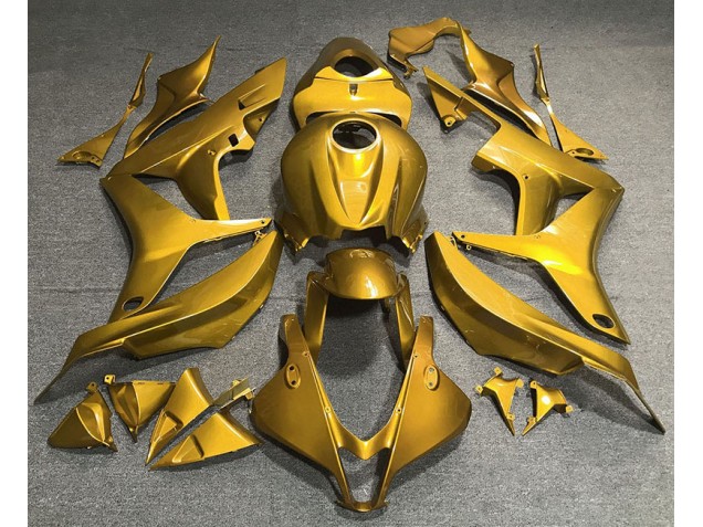 Glänzend Gold Plain 07-08 Honda CBR600RR Verkleidung Glänzend Gold Plain 07-08 Honda CBR600RR Verkleidung
