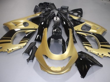 Glänzend Gold & Schwarz 98-07 Yamaha YZF600 Verkleidung