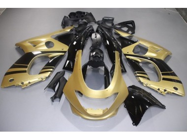 Glänzend Gold & Schwarz 98-07 Yamaha YZF600 Verkleidung