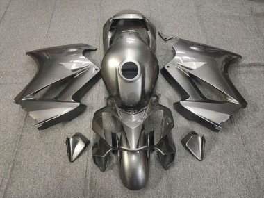 Glänzend Grau 02-12 Honda VFR800 Verkleidung