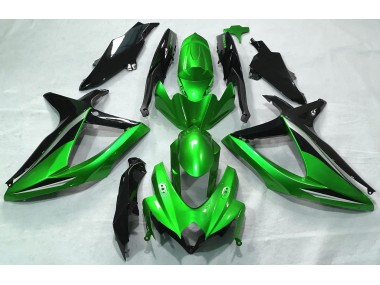 Glänzend Grün 08-10 Suzuki GSXR 600-750 Verkleidung