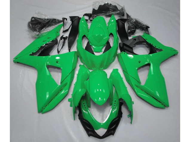 Glänzend Grün 09-16 Suzuki GSXR 1000 Verkleidung Glänzend Grün 09-16 Suzuki GSXR 1000 Verkleidung