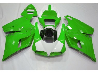 Glänzend Grün & Weiß 93-05 Ducati 996 748 916 998 Verkleidung
