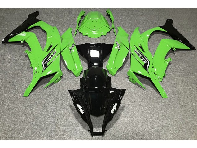 Glänzend Grün & Logos 11-15 Kawasaki ZX10R Verkleidung Glänzend Grün & Logos 11-15 Kawasaki ZX10R Verkleidung
