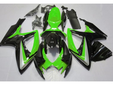 Glänzend Grün Ohne Abzeichen 06-07 Suzuki GSXR 600-750 Verkleidung