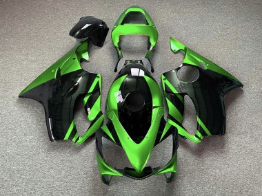Glänzend Grün & Schwarz 01-03 Honda CBR600 F4i Verkleidung