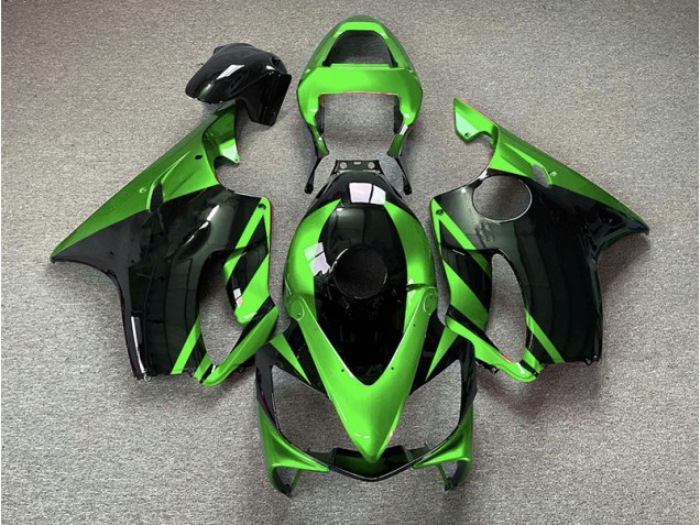 Glänzend Grün & Schwarz 01-03 Honda CBR600 F4i Verkleidung Glänzend Grün & Schwarz 01-03 Honda CBR600 F4i Verkleidung