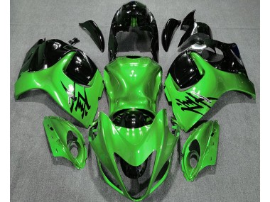 Glänzend Grün & Schwarz 08-20 Suzuki GSXR 1300 Verkleidung