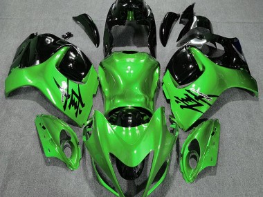 Glänzend Grün & Schwarz 08-20 Suzuki GSXR 1300 Verkleidung