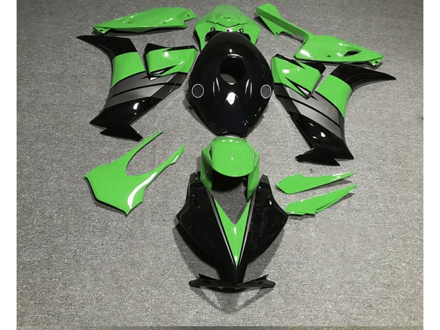 Glänzend Grün Schwarz & Grau 12-16 Honda CBR1000RR Verkleidung Glänzend Grün Schwarz & Grau 12-16 Honda CBR1000RR Verkleidung