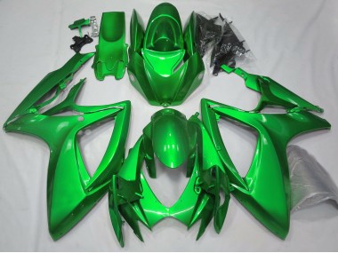 Glänzend Grün Uni 06-07 Suzuki GSXR 600-750 Verkleidung
