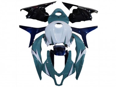 Glänzend Hellblau & Blau 09-12 Honda CBR600RR Verkleidung