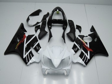 Glänzend Weiß & Schwarz 01-03 Honda CBR600 F4i Verkleidung