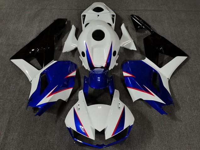 Glänzend Weiß & Tiefes Blau 13-23 Honda CBR600RR Verkleidung Glänzend Weiß & Tiefes Blau 13-23 Honda CBR600RR Verkleidung