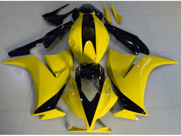 Glänzendes Gelb & Schwarz 12-16 Honda CBR1000RR Verkleidung Glänzendes Gelb & Schwarz 12-16 Honda CBR1000RR Verkleidung