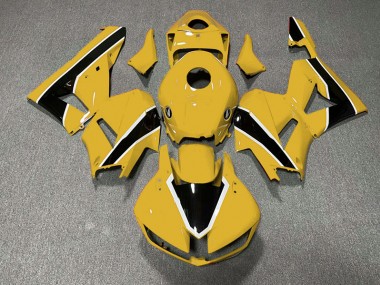 Glänzendes Gelb & Schwarz 13-23 Honda CBR600RR Verkleidung