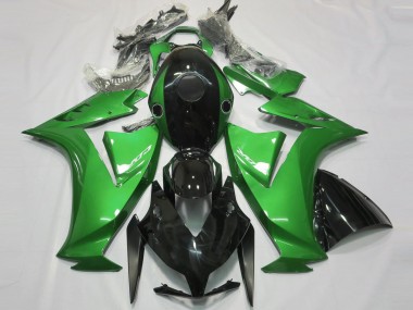 Glänzendes Schwarz & Grün 12-16 Honda CBR1000RR Verkleidung