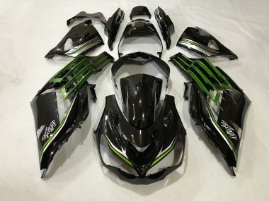 Glänzendes Schwarz & Schleimgrün 12-21 Kawasaki ZX14R Verkleidung