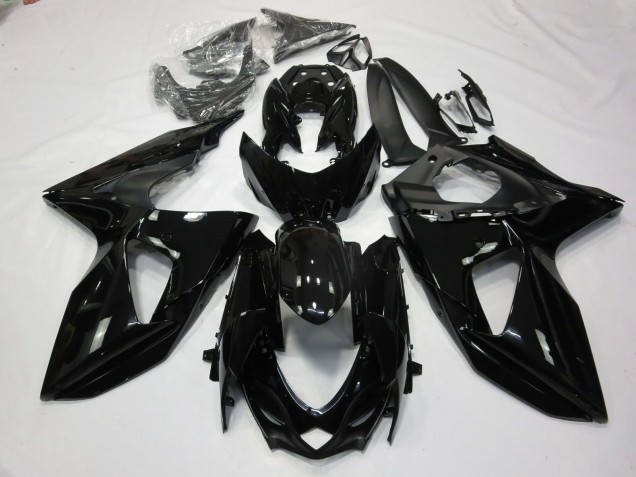 Glänzendes Schwarzes Design 09-16 Suzuki GSXR 1000 Verkleidung Glänzendes Schwarzes Design 09-16 Suzuki GSXR 1000 Verkleidung