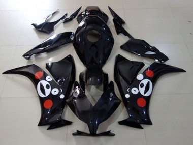 Glänzendes Schwarzes Funky-Design 12-16 Honda CBR1000RR Verkleidung