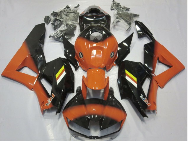 Glanzorange & Schwarz Verblassen 13-23 Honda CBR600RR Verkleidung Glanzorange & Schwarz Verblassen 13-23 Honda CBR600RR Verkleidung