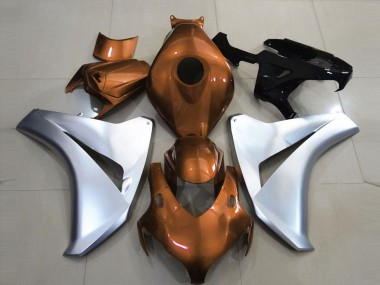 Glanzorange & Silber 08-11 Honda CBR1000RR Verkleidung