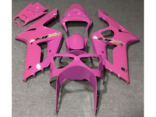 Glanzrosa 03-04 Kawasaki ZX6R Verkleidung Glanzrosa 03-04 Kawasaki ZX6R Verkleidung