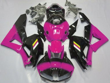 Glanzrosa & Schwarz Verblassend 13-23 Honda CBR600RR Verkleidung